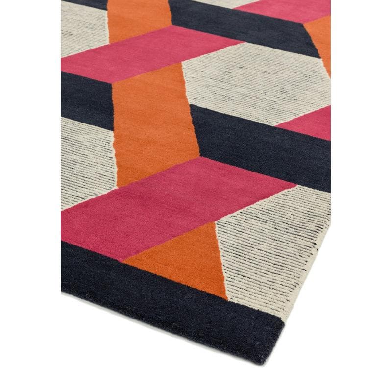 Camden Orange Rug by Attic Rugs