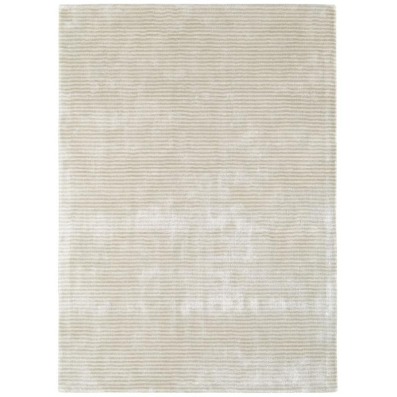 Chrome Stripe Putty Rug by Attic Rugs