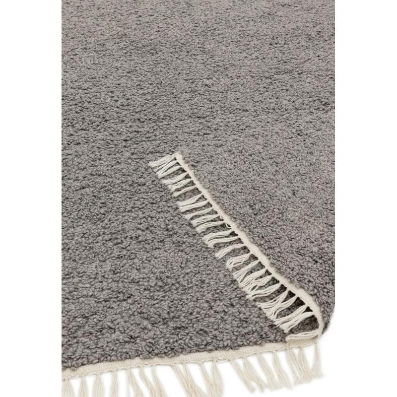 Clover Dark Grey Rug by Attic Rugs