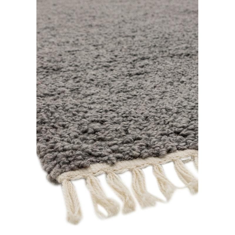 Clover Dark Grey Rug by Attic Rugs