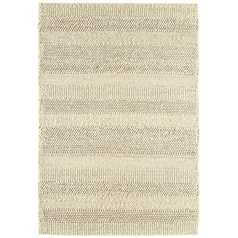 Coast Cs06 Cream Stripe Rug by Attic Rugs