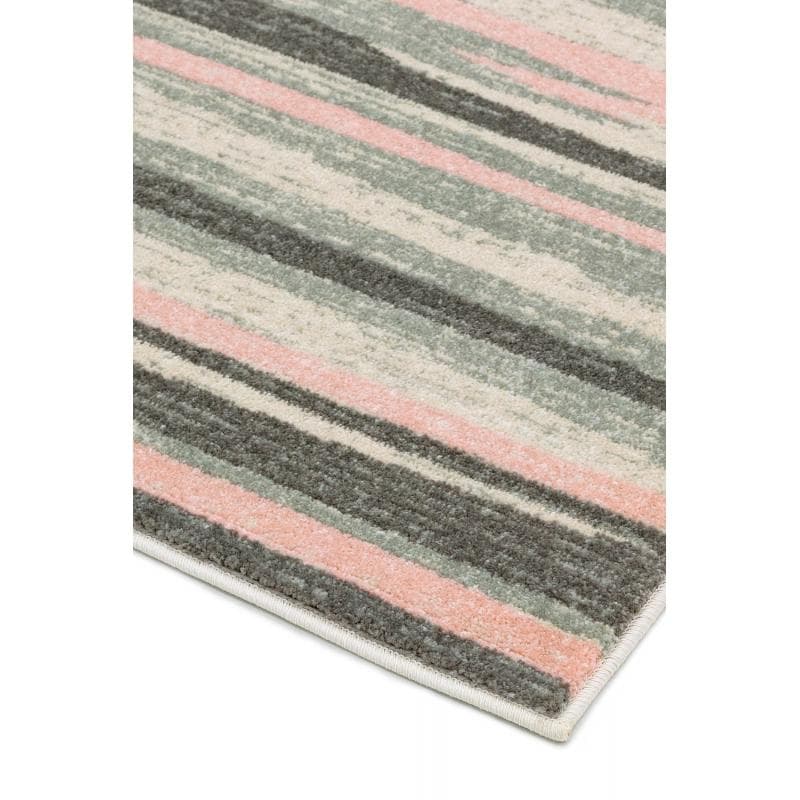 Colt Cl11 Stripe Pink Rug by Attic Rugs