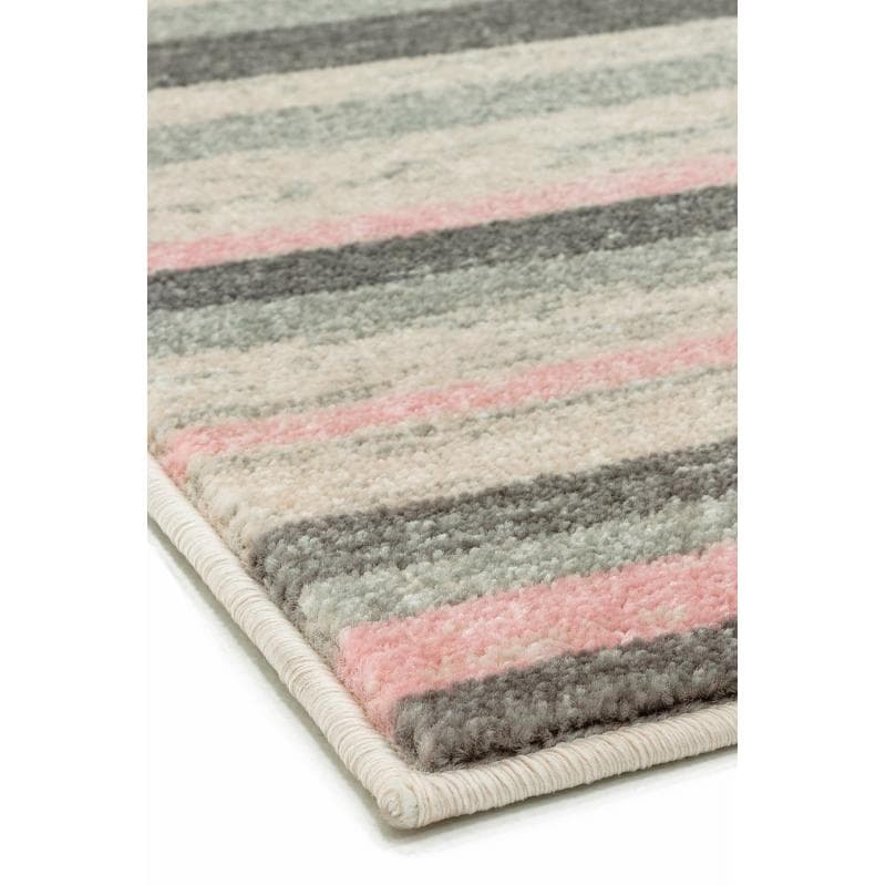 Colt Cl11 Stripe Pink Rug by Attic Rugs