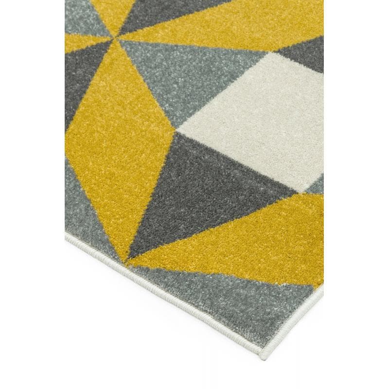 Colt Cl14 Fan Mustard Rug by Attic Rugs