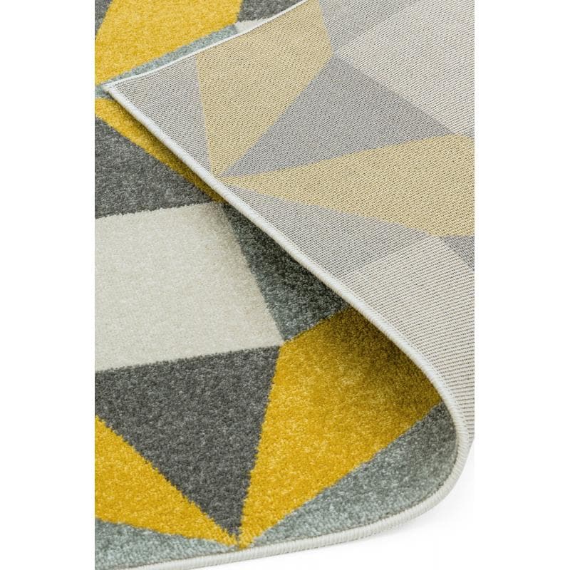 Colt Cl14 Fan Mustard Rug by Attic Rugs