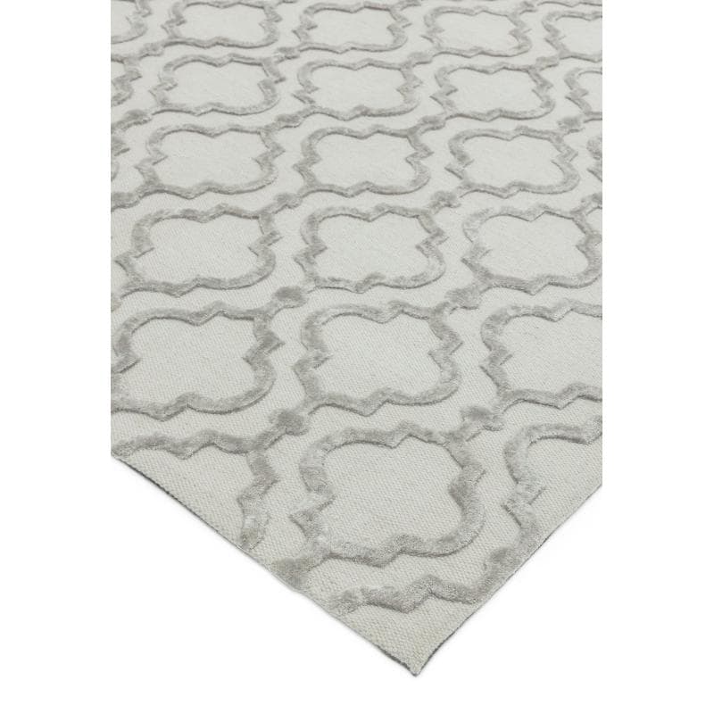 Dixon Grey Ogee Rug by Attic Rugs