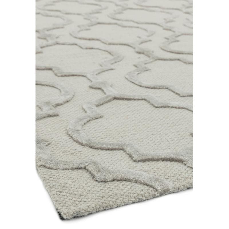 Dixon Grey Ogee Rug by Attic Rugs