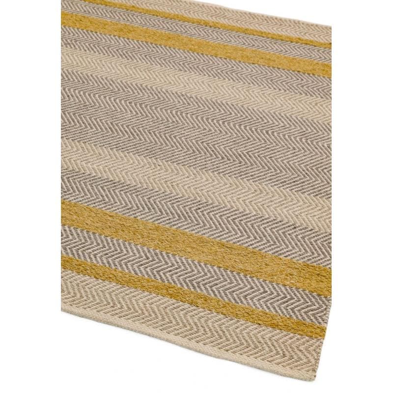 Fields Mustard Rug by Attic Rugs