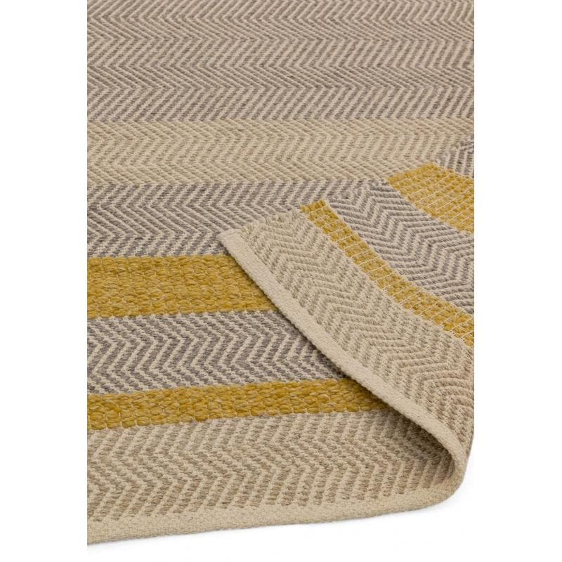 Fields Mustard Rug by Attic Rugs