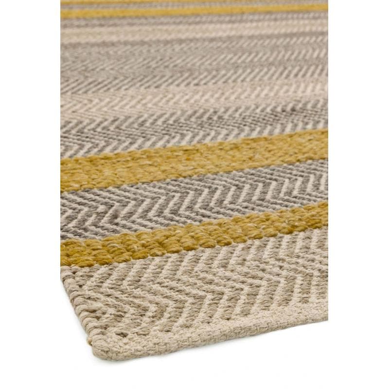 Fields Mustard Rug by Attic Rugs