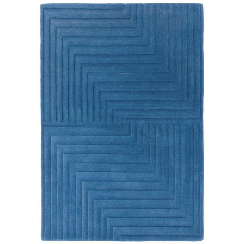 Form Blue Rug by Attic Rugs