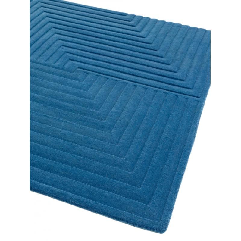 Form Blue Rug by Attic Rugs