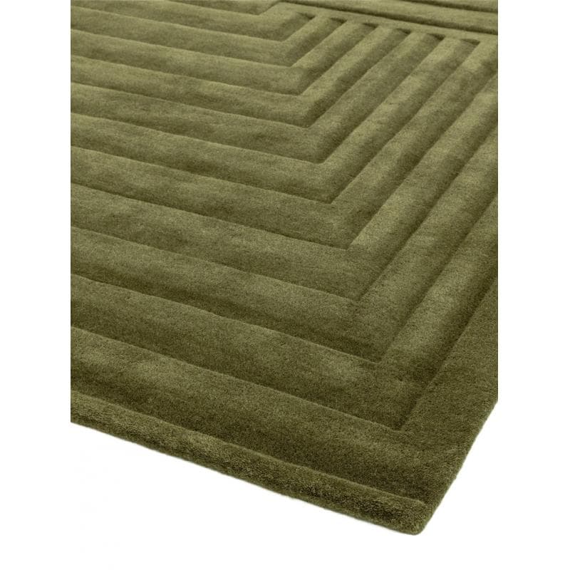 Form Green Rug by Attic Rugs