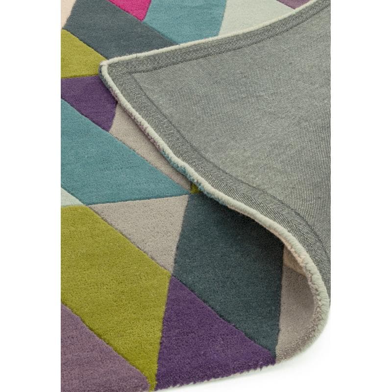 Funk Chevron Blue Green Rug by Attic Rugs