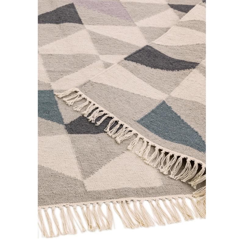 Hackney Geo Heather Rug by Attic Rugs