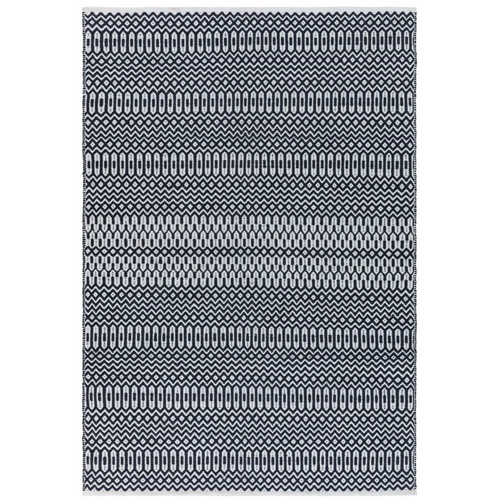 Halsey Black Rug by Attic Rugs