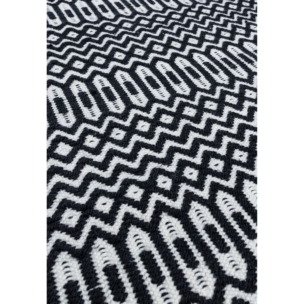 Halsey Black Rug by Attic Rugs