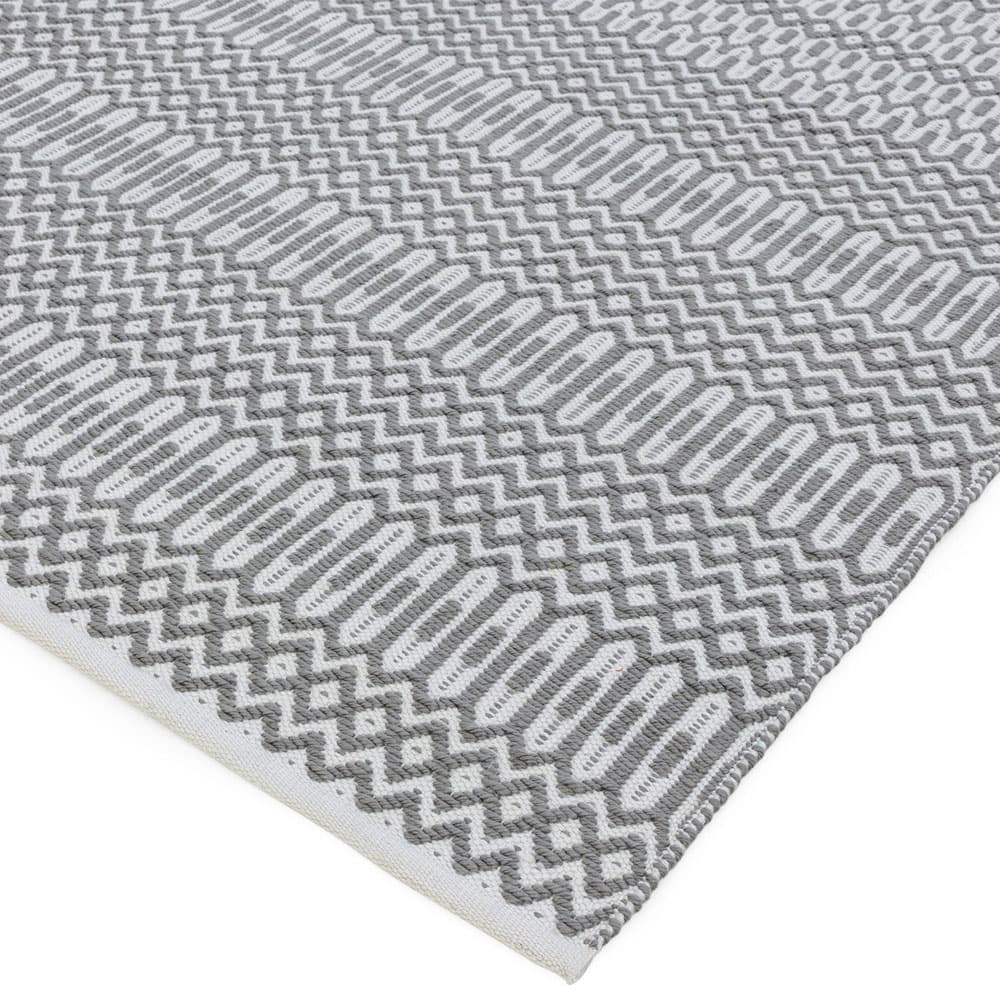 Halsey Grey Runner Rug by Attic Rugs