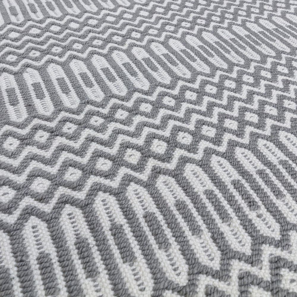 Halsey Grey Runner Rug by Attic Rugs