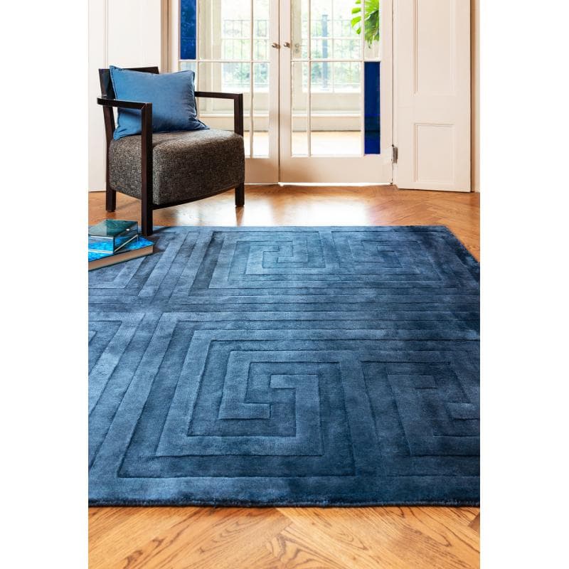 Kingsley Blue Rug by Attic Rugs