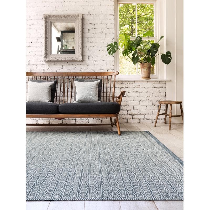 Knox Blue Rug by Attic Rugs