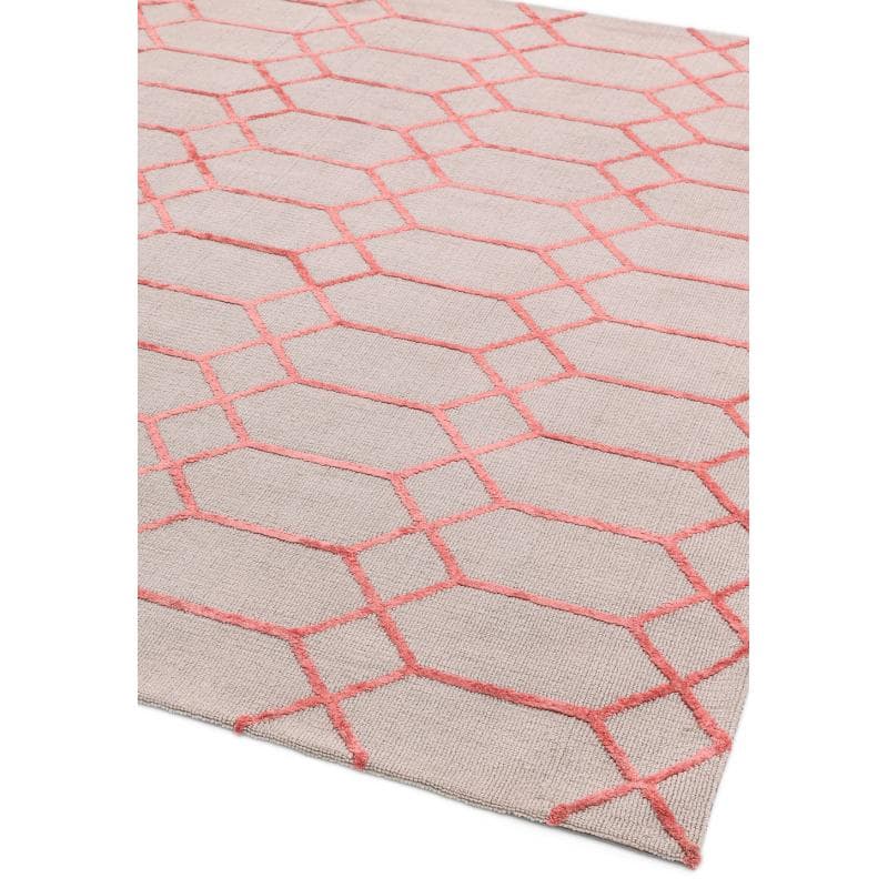 Koko Coral Rug by Attic Rugs