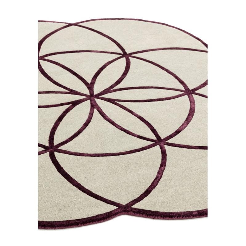 Lotus Purple Rug by Attic Rugs