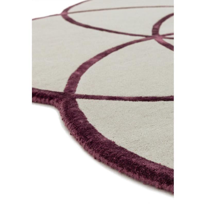 Lotus Purple Rug by Attic Rugs