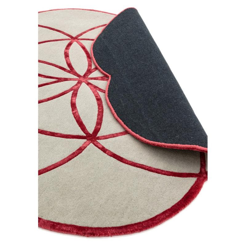 Lotus Red Rug by Attic Rugs