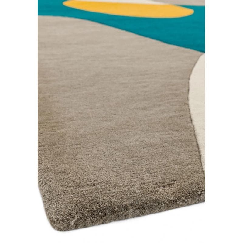 Matrix Max54 Arc Taupe Rug by Attic Rugs