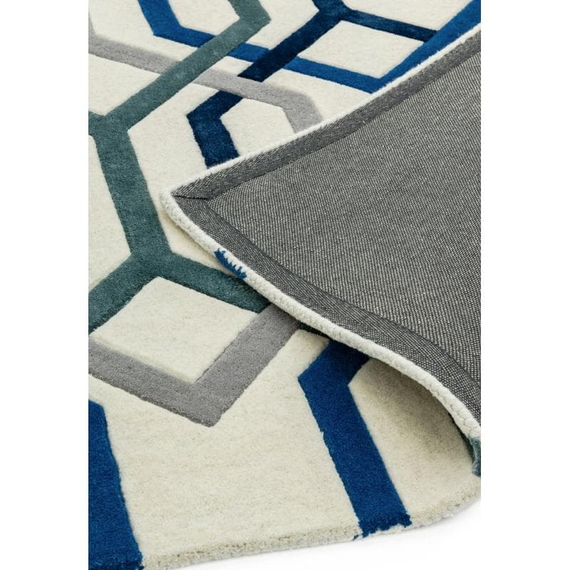 Matrix Max65 Hexagon White Rug by Attic Rugs