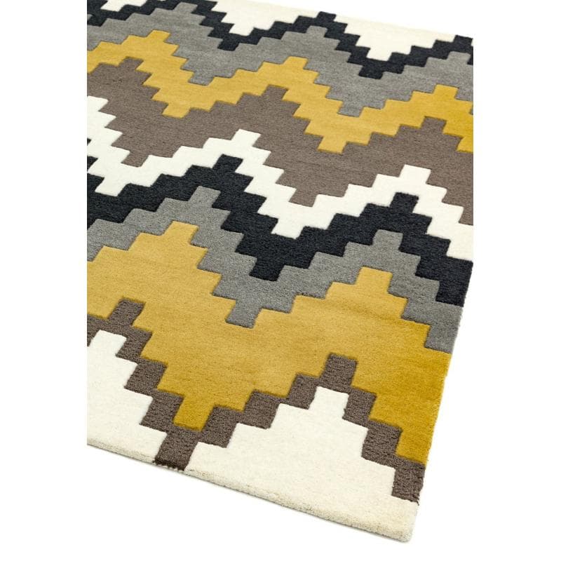 Matrix Max69 Cuzzo Mustard Rug by Attic Rugs