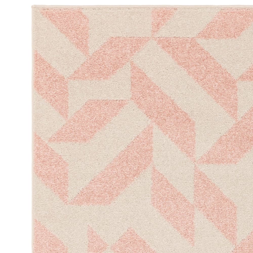 Muse Mu04 Pink Shapes Rug by Attic Rugs