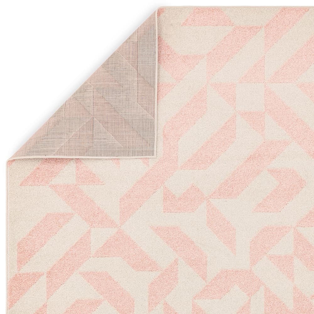 Muse Mu04 Pink Shapes Rug by Attic Rugs