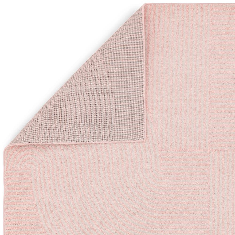 Muse Mu17 Pink Geometric Rug by Attic Rugs