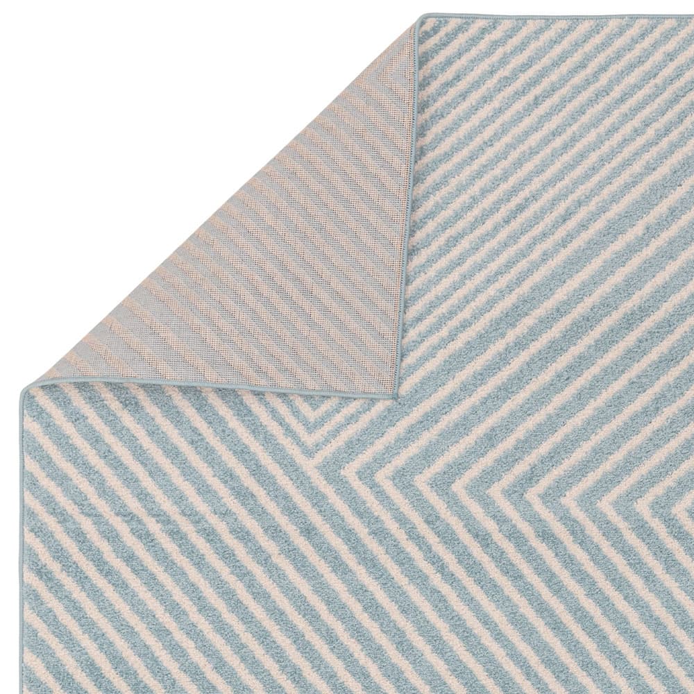 Muse Mu19 Blue Cross Rug by Attic Rugs