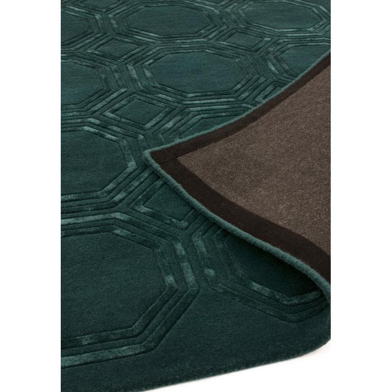 Nexus Oc02 Petrol Rug by Attic Rugs