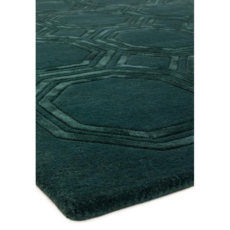 Nexus Oc02 Petrol Rug by Attic Rugs