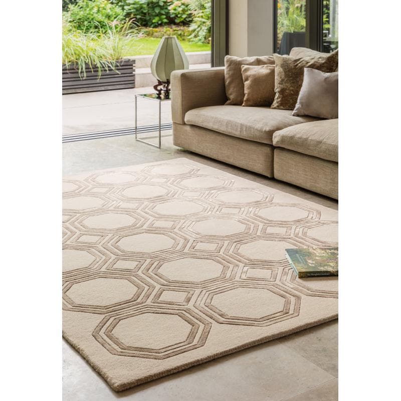 Nexus Oc03 Beige Rug by Attic Rugs