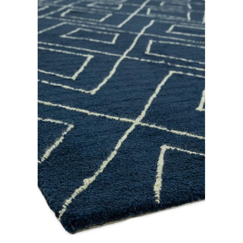 Nomad Nm02 Blue Rug by Attic Rugs