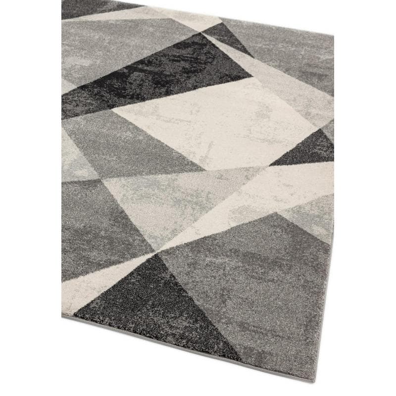 Nova Nv02 Patio Grey Rug by Attic Rugs