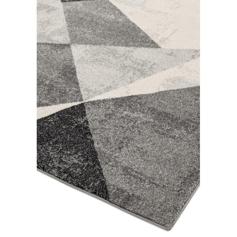 Nova Nv02 Patio Grey Rug by Attic Rugs