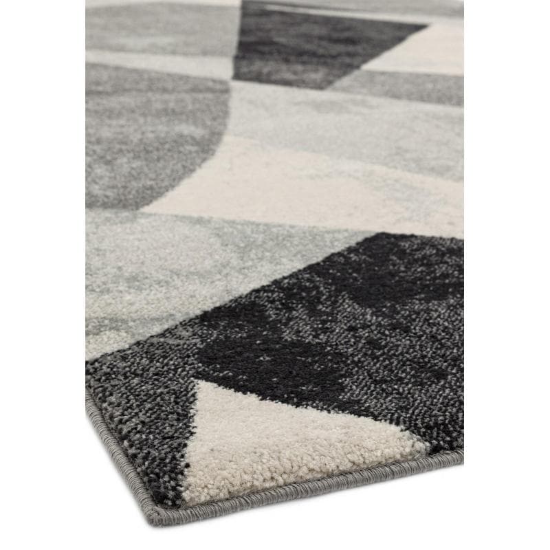 Nova Nv02 Patio Grey Rug by Attic Rugs