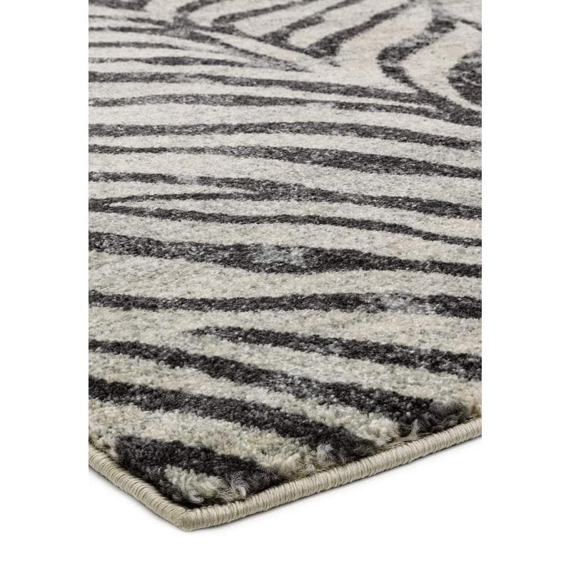 Nova Nv27 Zebra Grey Rug by Attic Rugs