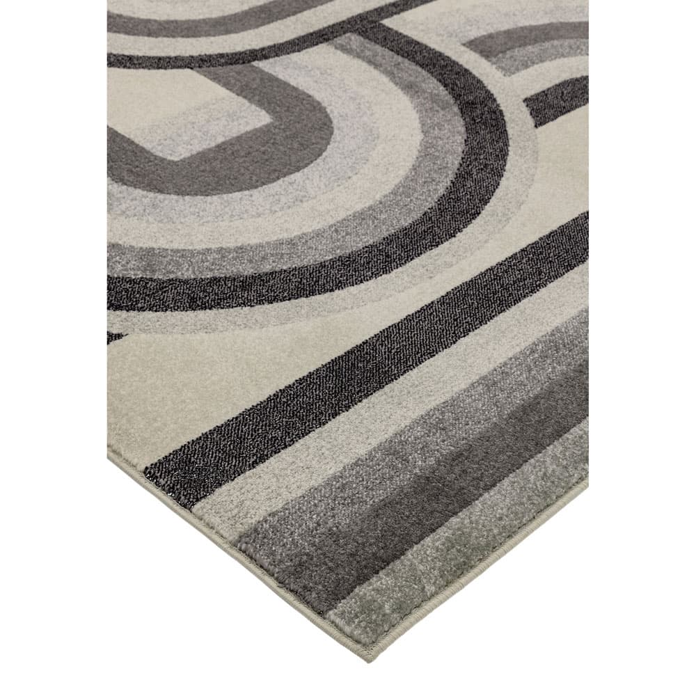 Nova Nv29 Retro Grey Rug by Attic Rugs