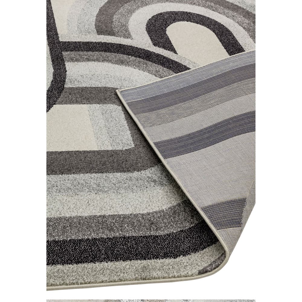 Nova Nv29 Retro Grey Rug by Attic Rugs