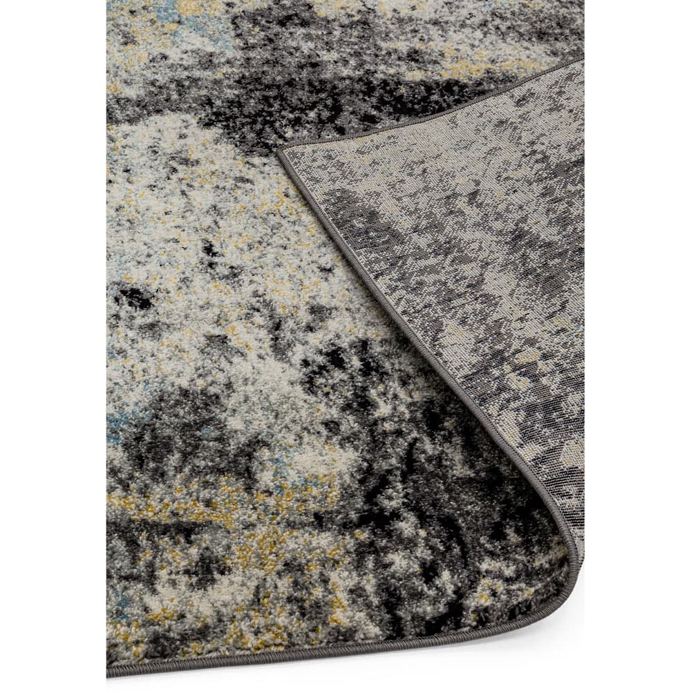 Nova Nv32 Abstract Blue Rug by Attic Rugs