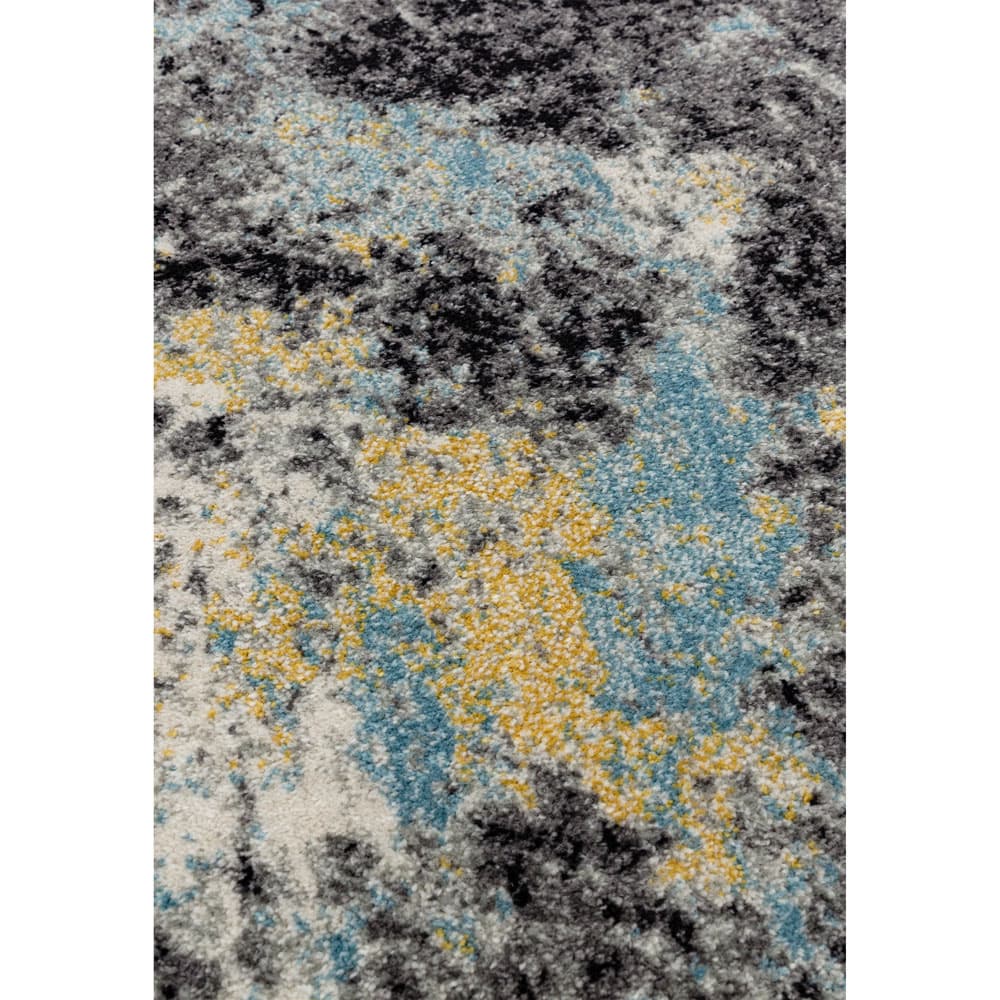 Nova Nv32 Abstract Blue Rug by Attic Rugs