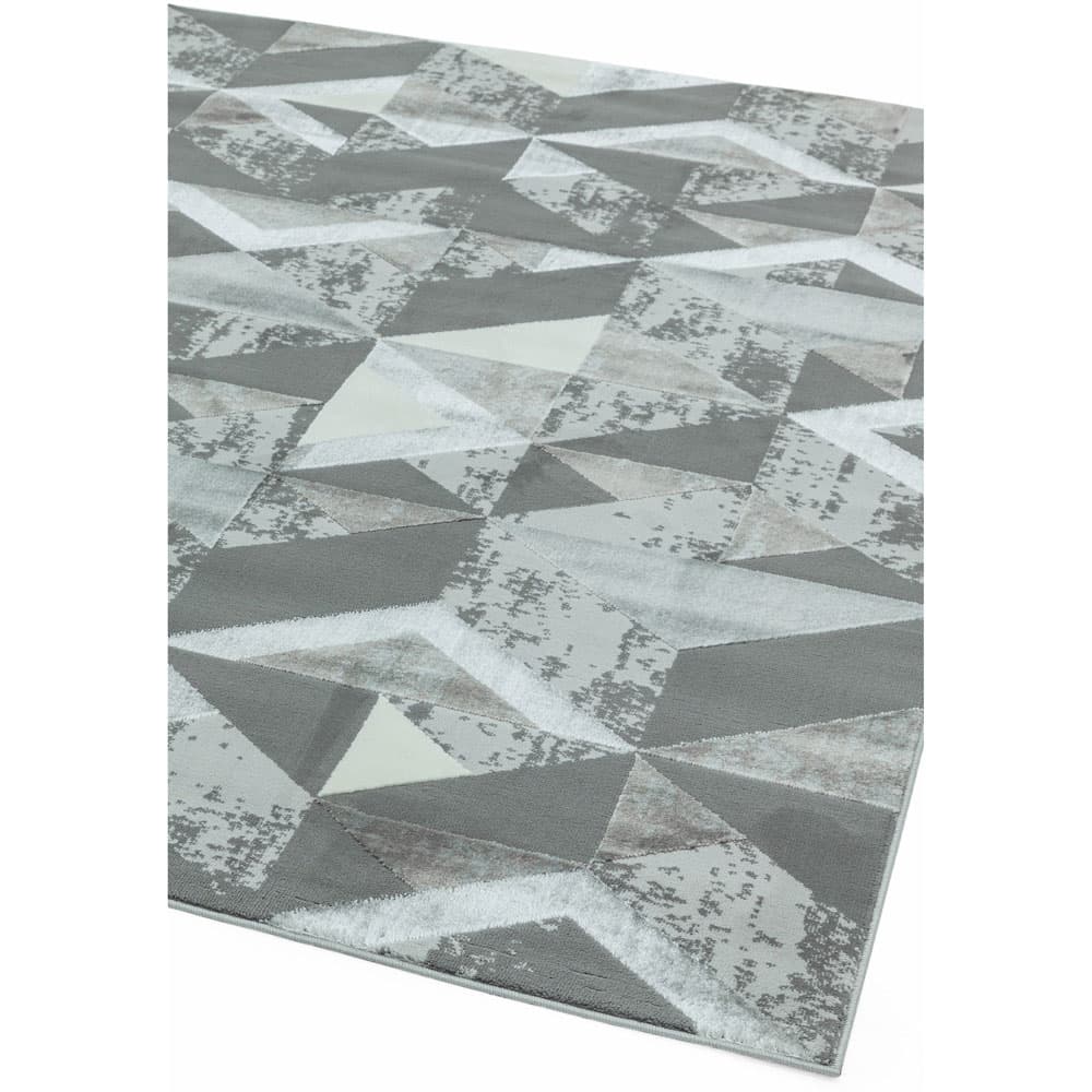 Orion Or09 Flag Silver Rug by Attic Rugs