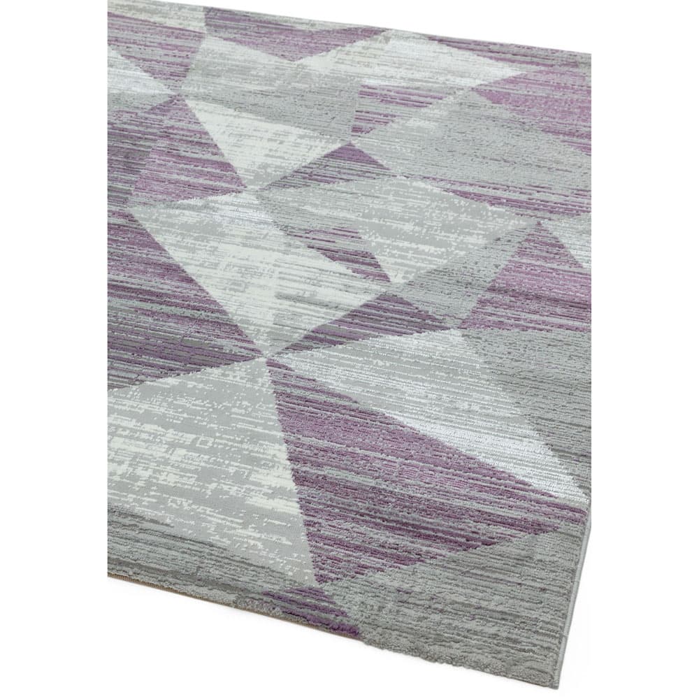 Orion Or13 Block Heather Rug by Attic Rugs